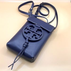 ToryBurch Miller Big Logo Cellphone sling/ crossbody bag
